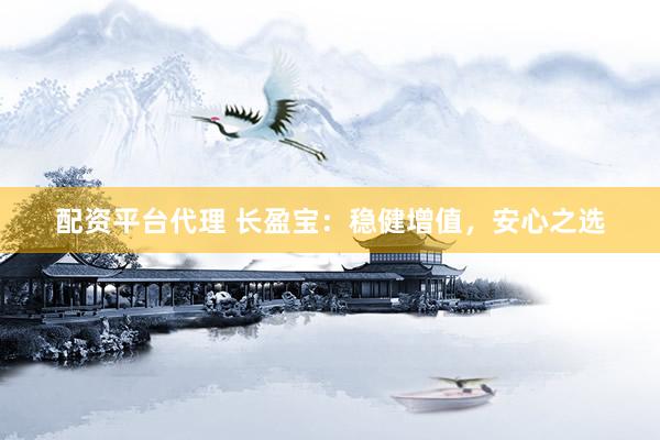 配资平台代理 长盈宝：稳健增值，安心之选