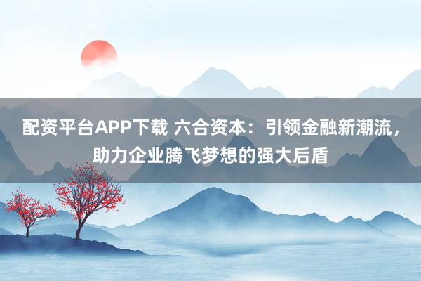 配资平台APP下载 六合资本：引领金融新潮流，助力企业腾飞梦想的强大后盾